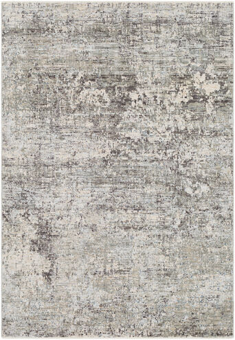 Presidential 98 X 60 inch Pale Blue/Medium Gray/Butter/Charcoal/Ivory Rugs, Rectangle