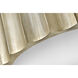 Lisa McDennon Gia 2 Light 14 inch Champagne Gold Indoor Flush Mount Ceiling Light