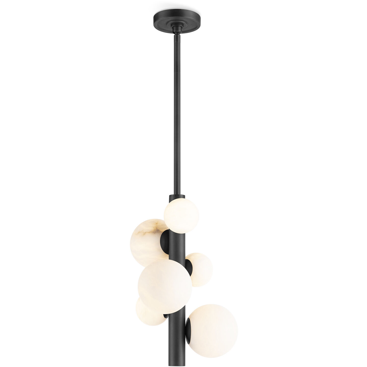 Styx LED 11 inch Oil Rubbed Bronze Vertical Pendant Ceiling Light, Vertical