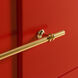 Cameron Red Dresser