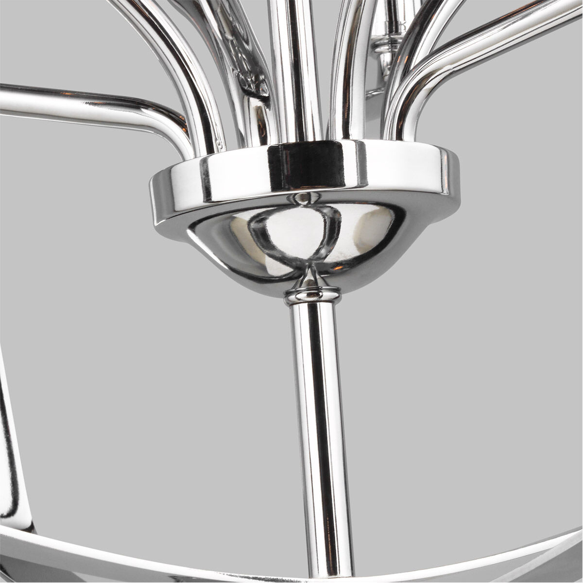 Romee 8 Light 18 inch Chrome Foyer Pendant Ceiling Light, Large