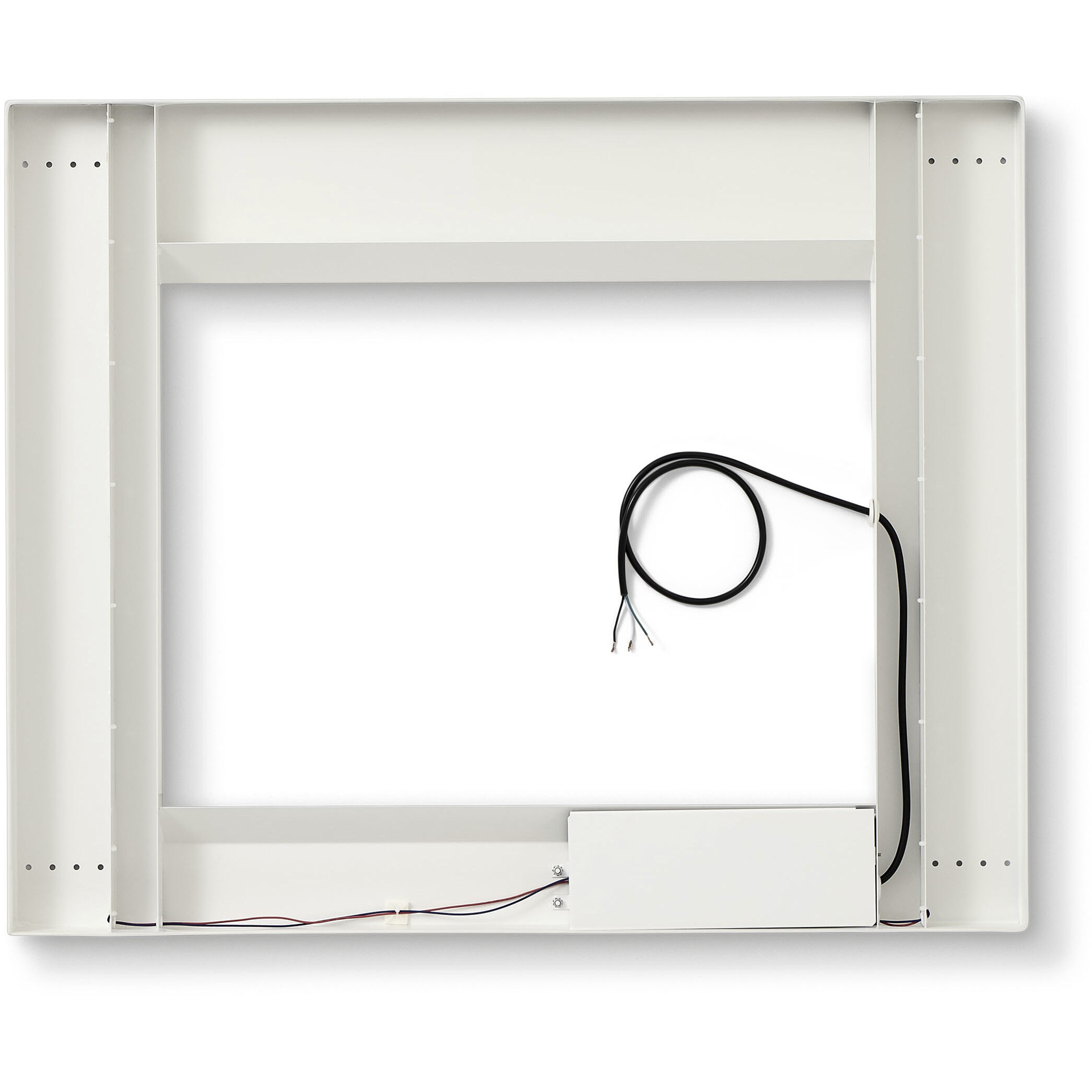 Lustro 36 X 30 inch Might Bright White LED Wall Mirror