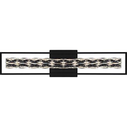 Dazzle LED 33.25 inch Matte Black Bath Light Wall Light, Large