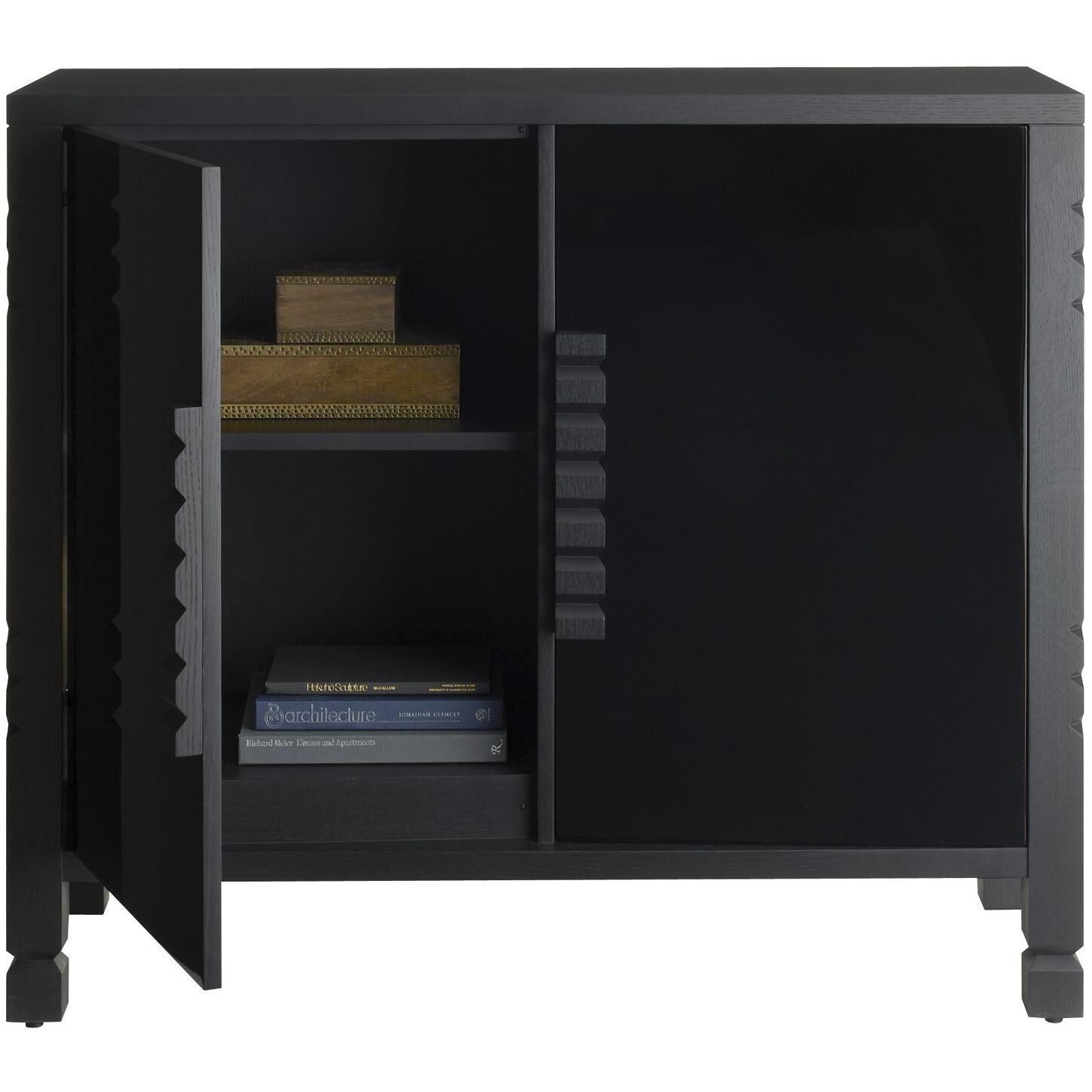 Jericho Black and Ebony Cabinet