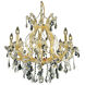 Maria Theresa 9 Light 26 inch Gold Dining Chandelier Ceiling Light in Clear, Royal Cut