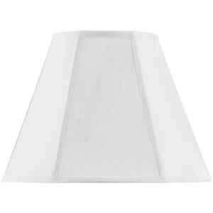 Coolie White 12 inch Shade Spider, Vertical Piped Basic