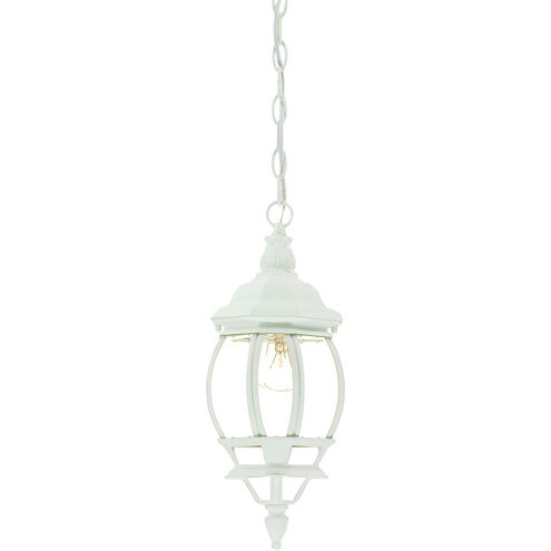 Chateau 1 Light 6 inch Textured White Exterior Hanging Lantern