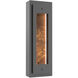 Twilight LED 20.3 inch Argento Grey with Sienna Slate Outdoor Sconce, Small