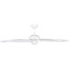 Cruise Outdoor 60 60 inch White with White ABS w/Grain Blades Outdoor Ceiling Fan