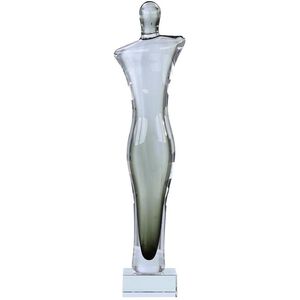 Glass Silhouette 22 X 5.5 inch Sculpture, Small