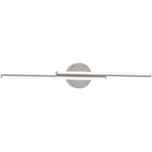 Ella LED 30 inch Satin Nickel Vanity Light Wall Light