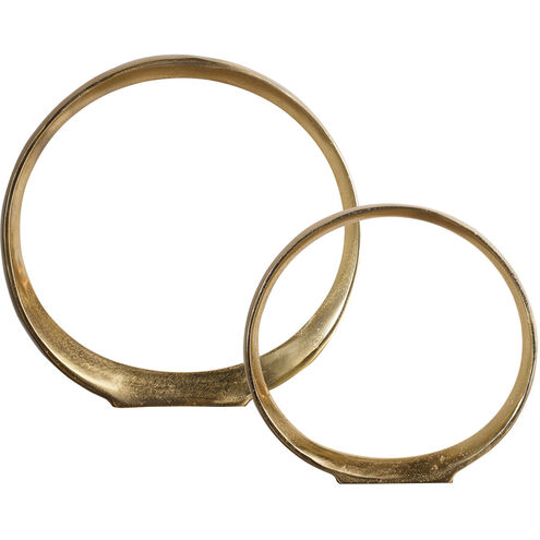 Jimena 14 X 14 inch Ring Sculptures, Set of 2