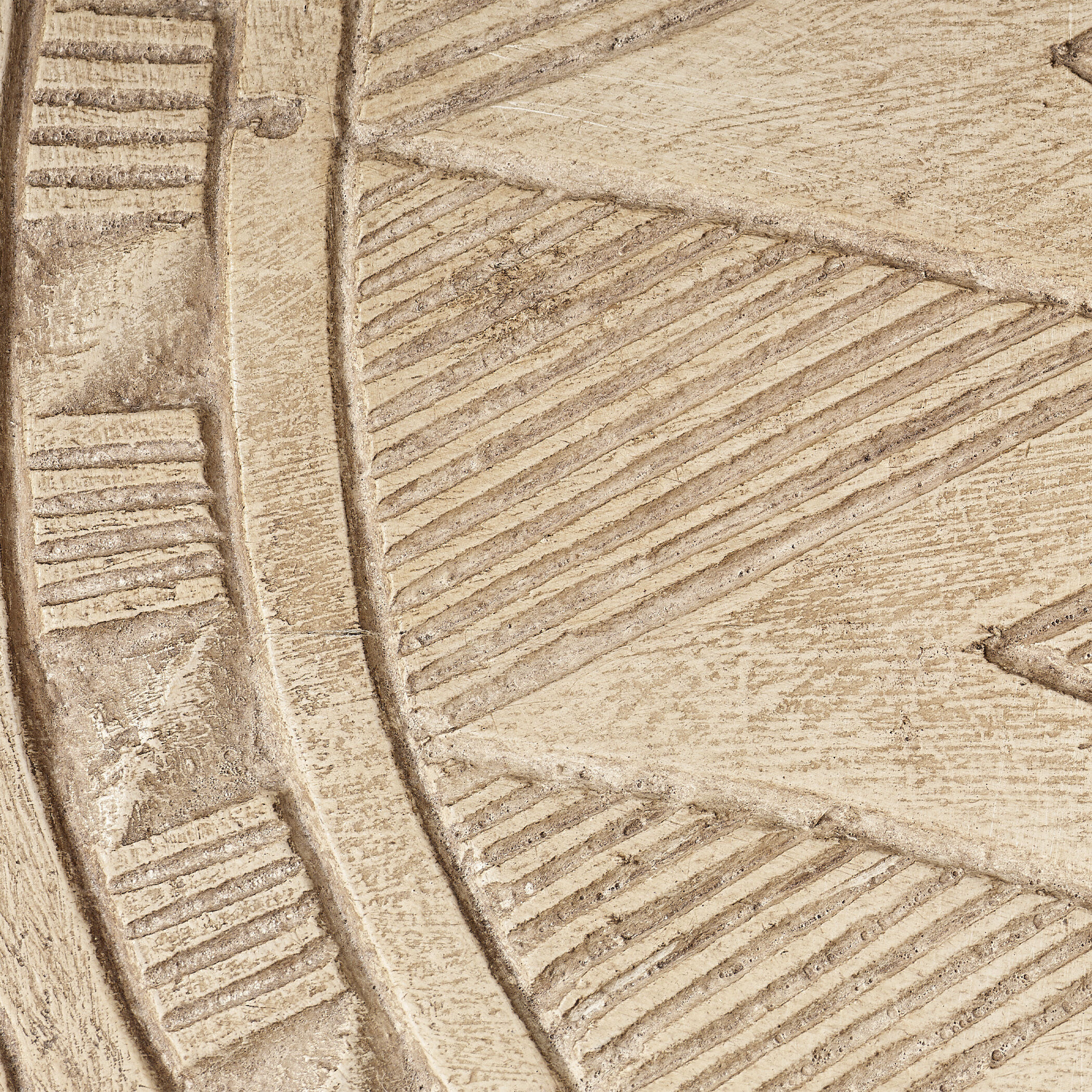 Naga 22 X 21.25 inch Bleached Side Table