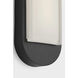 Drew & Jonathan Dante 1 Light 14 inch Textured Black Outdoor Wall Sconce
