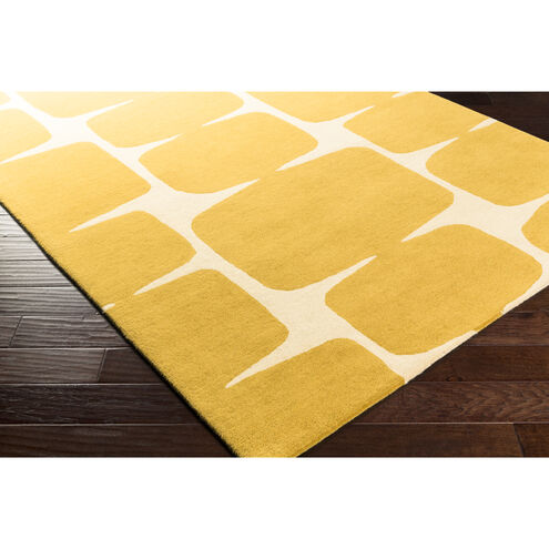 Scion 36 X 24 inch Mustard Rug in 2 x 3, Rectangle
