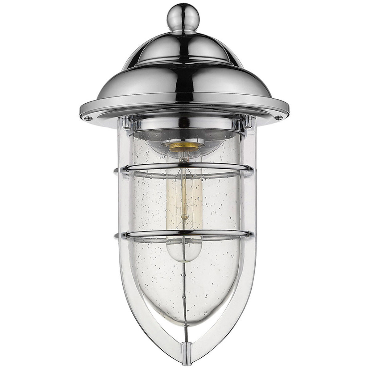 Dylan 1 Light 13 inch Chrome Exterior Wall Mount