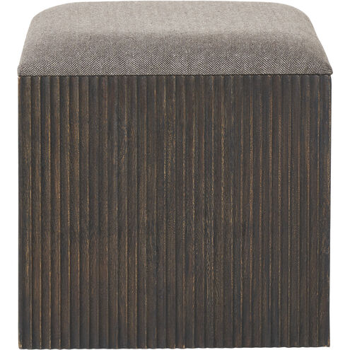 Tristan 18 inch Walnut Stool