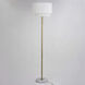 Burnaby 62.5 inch 100.00 watt Matte Brass Floor Lamp Portable Light