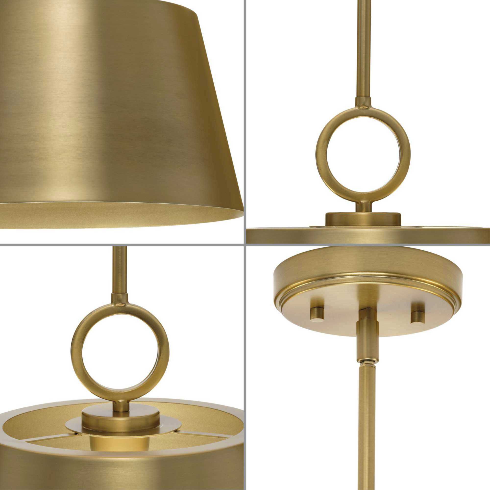 Parkhurst 1 Light 12 inch Brushed Bronze Pendant Ceiling Light