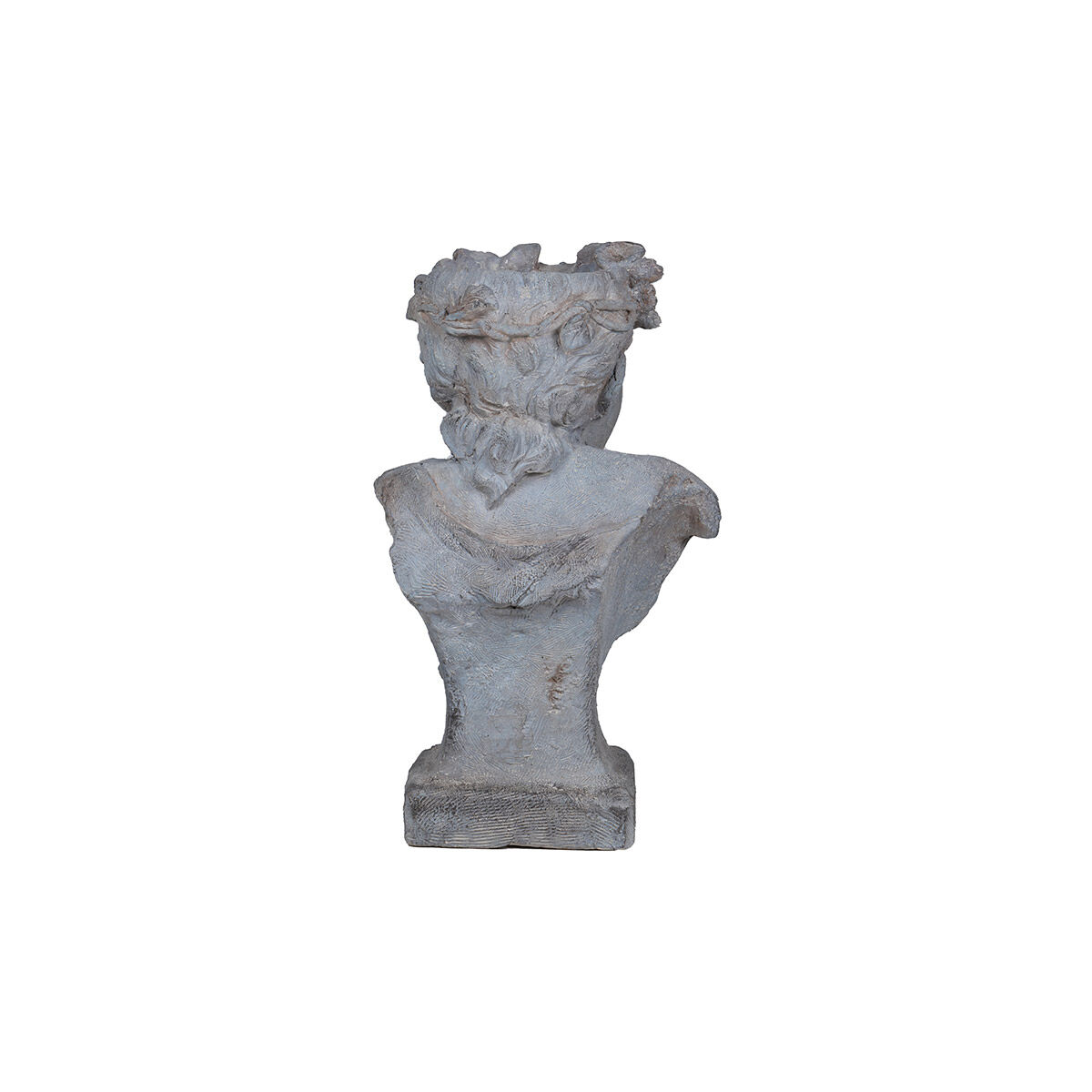 Serene Garden Goddess Gray Outdoor Planter