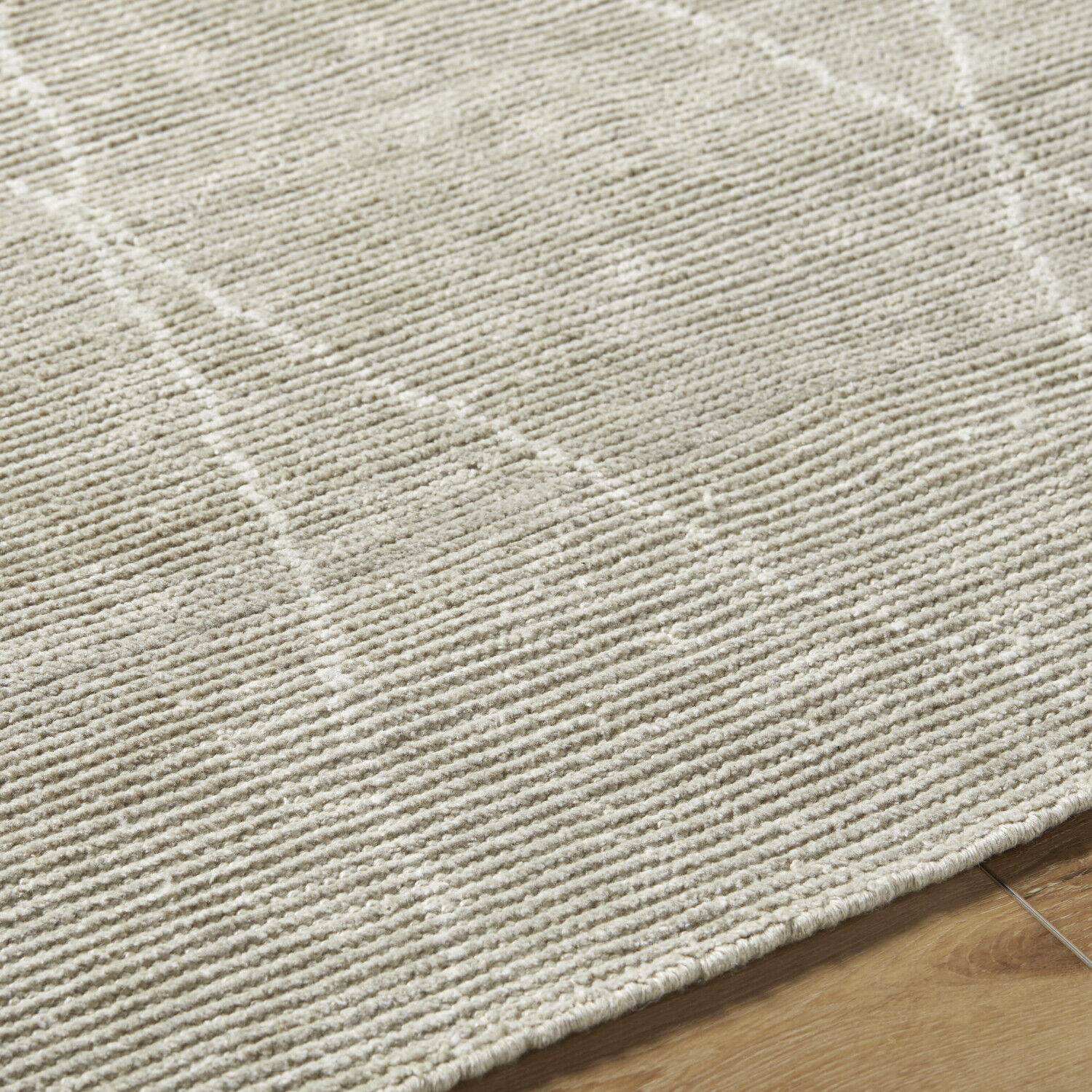 Nalan 120 X 96 inch Medium Gray Rug, Rectangle