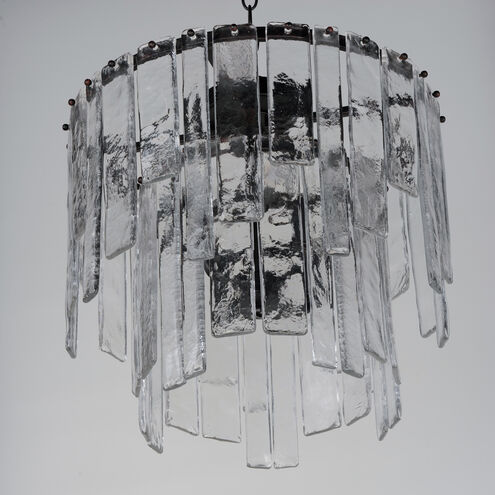 Warren 4 Light 18 inch Dark Bronze Semi-Flush Mount Ceiling Light