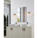 Valentin 1 Light 6 inch Brushed Nickel Vanity Light Wall Light