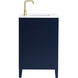 Sommerville 42 X 22 X 34 inch Blue Vanity Sink Set