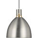 Sean Lavin Brynne LED 16.5 inch Satin Nickel Pendant Ceiling Light