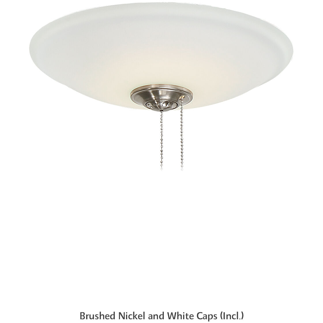 Universal 1 Light Etched Glass Light Kit