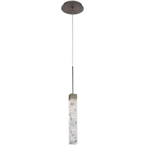 Minx LED 1.75 inch Antique Nickel Pendant Ceiling Light in false