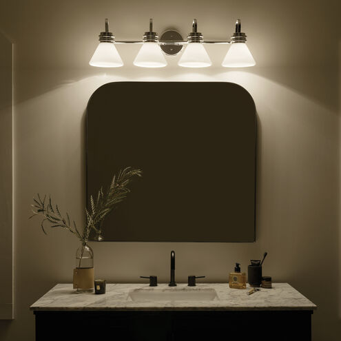 Farum LED 34 inch Chrome Bathroom Vanity Light Wall Light