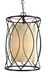 YS Series 12 inch Pendant Ceiling Light, Bronze Frame