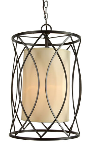 YS Series 12 inch Pendant Ceiling Light, Bronze Frame