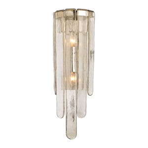 Fenwater 2 Light 7.5 inch Polished Nickel ADA Wall Sconce Wall Light