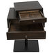 Enola 27 X 19 inch Ebony Walnut Side Table