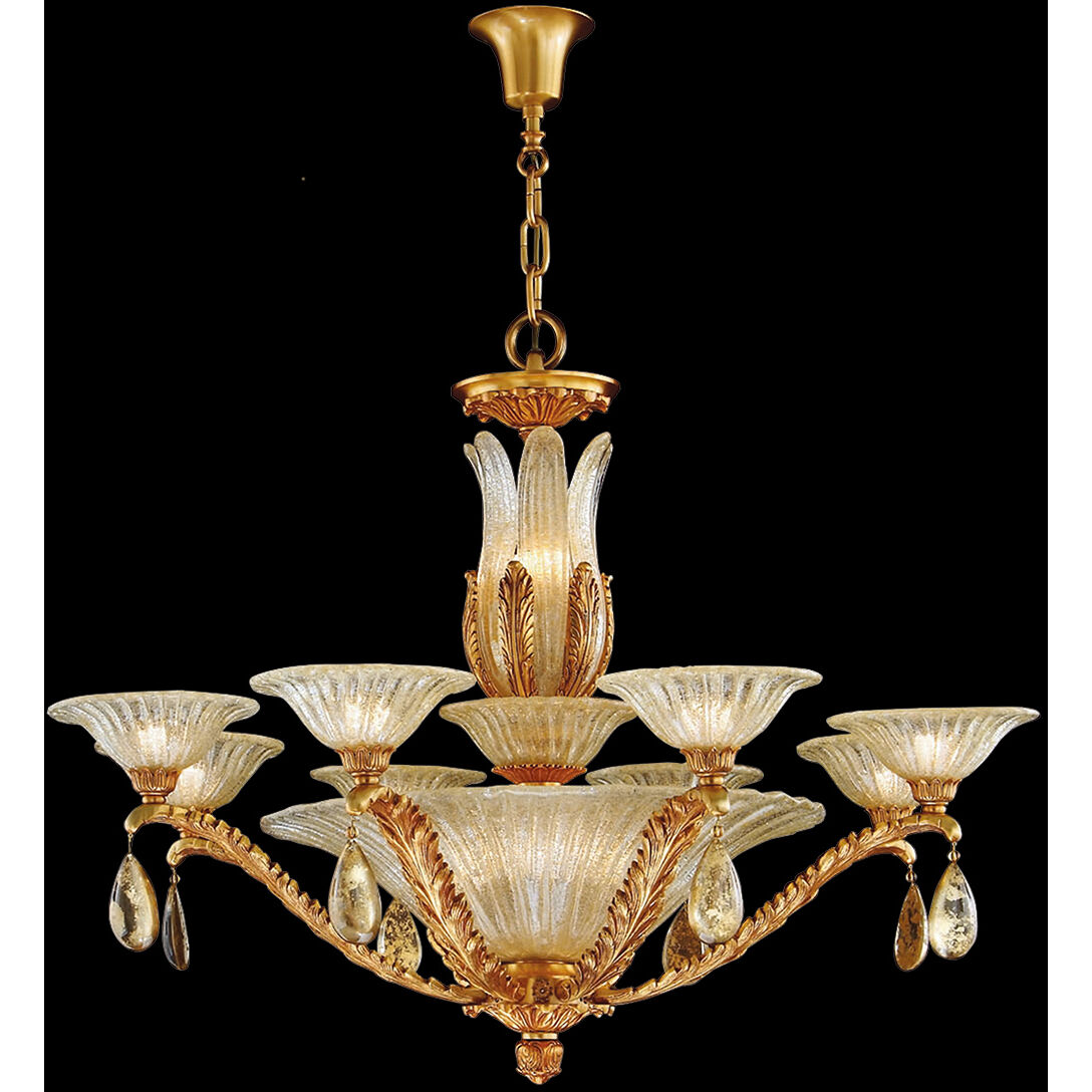 Mariner Luxury LED 43 inch French Gold Chandelier Ceiling Light