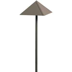 Evergreen 12V 18 watt Satin Black Outdoor Landscape in Frosted, No Accent, Glass Jewels