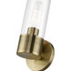Banca 1 Light 4 inch Antique Brass ADA Single Sconce Wall Light, Single