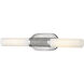 Thayer 2 Light 4.75 inch Polished Nickel Bath Sconce Wall Light
