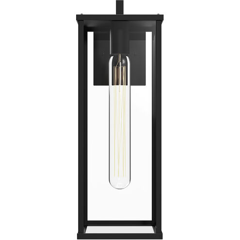 Alora Mood Brentwood 1 Light 17.63 inch Textured Black Outdoor Wall Light