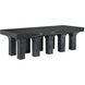 Santos 60 X 24 inch Cinder Black Coffee Table