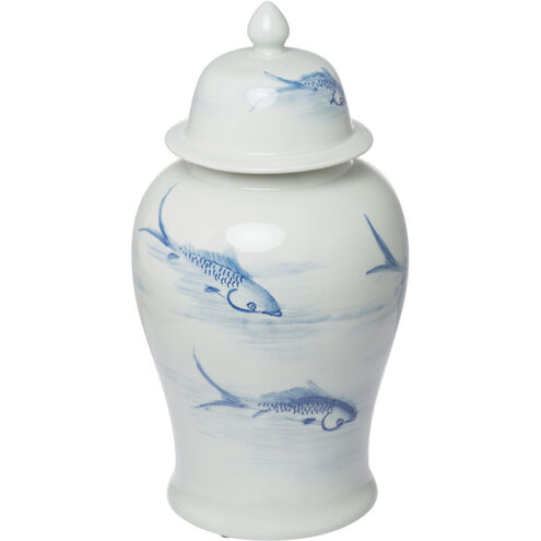 Koi 18.9 X 9.4 inch Vase