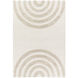 Hudson Shag 120 X 94 inch Light Grey Rug, Rectangle