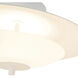Prescott 15.63 inch Antique White Flush Mount Ceiling Light