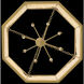 Veleta 8 Light 36 inch Lacquered Brass Chandelier Ceiling Light, Drum