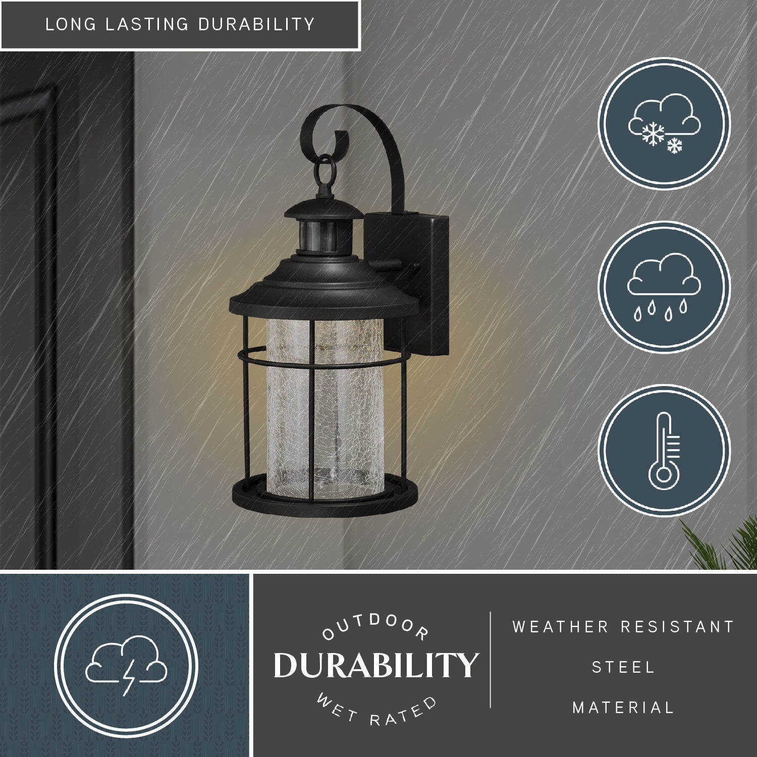 Melbourne Oil Rubbed Bronze Outdoor Motion Sensor