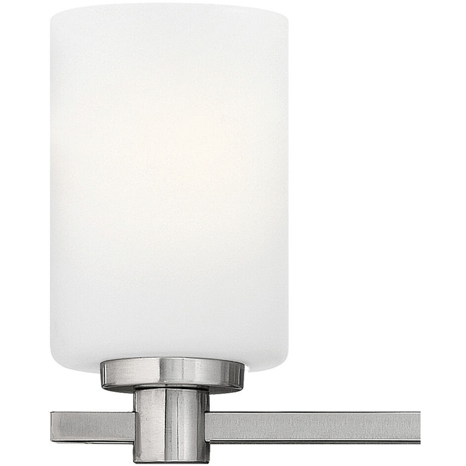 Karlie 3 Light 22.5 inch Brushed Nickel Vanity Light Wall Light