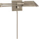 Studio 24 inch 40.00 watt Antique Nickel Swing Arm Wall Light