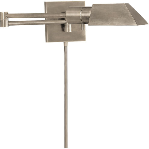 Studio 24 inch 40.00 watt Antique Nickel Swing Arm Wall Light